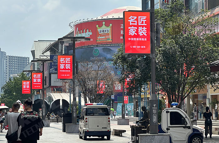 一腦治城，兩端賦能”：智慧燈桿屏點(diǎn)亮城市未來