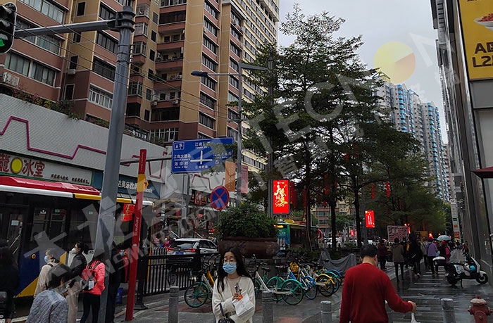 LED燈桿屏,燈桿屏