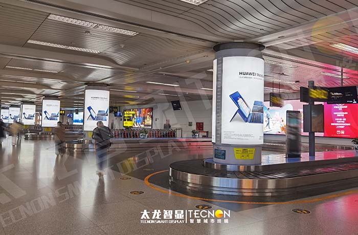 杭州蕭山機(jī)場 LED 屏幕項(xiàng)目：智顯未來，點(diǎn)亮空中門戶