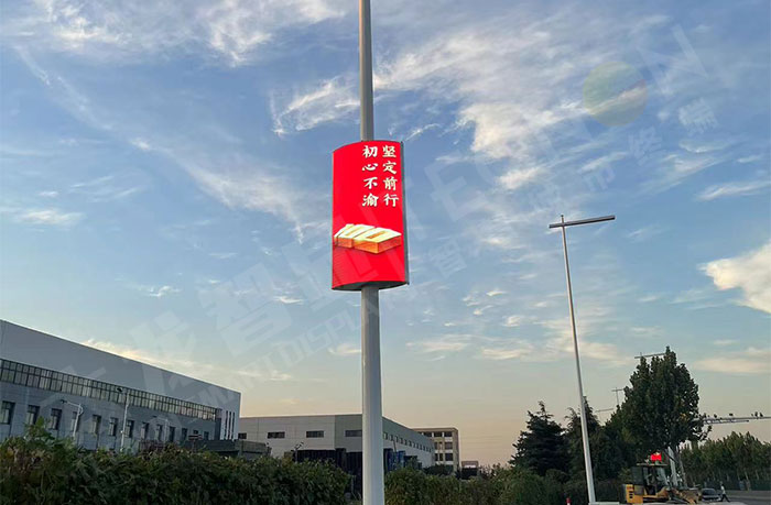 山東省青島市黃島區(qū)LED燈桿屏.jpg